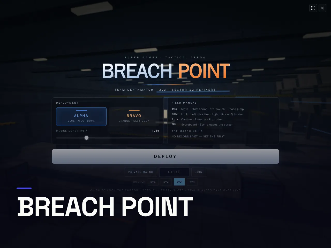 Screenshot of Breach Point